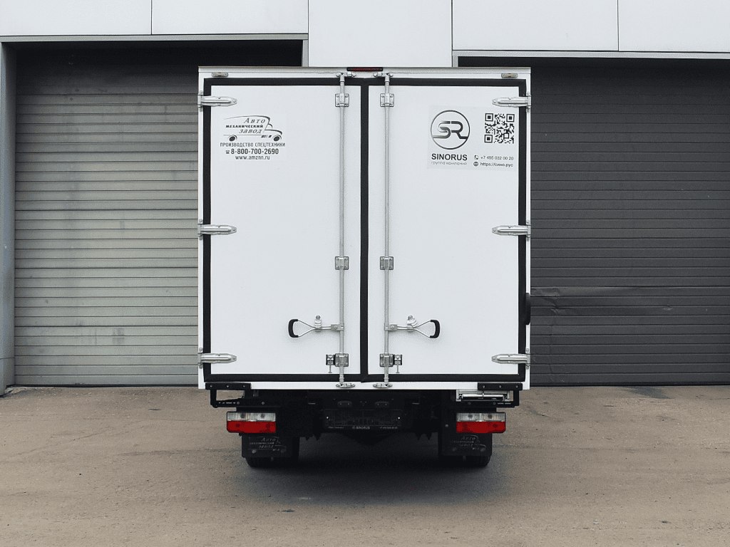 Изотермический фургон на шасси Junfeng Q35L